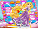 Princess Rapunzel puzzles and match3 games online