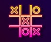 Neon Tic Tac Toe