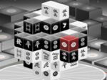 Mahjong black and white dimensions